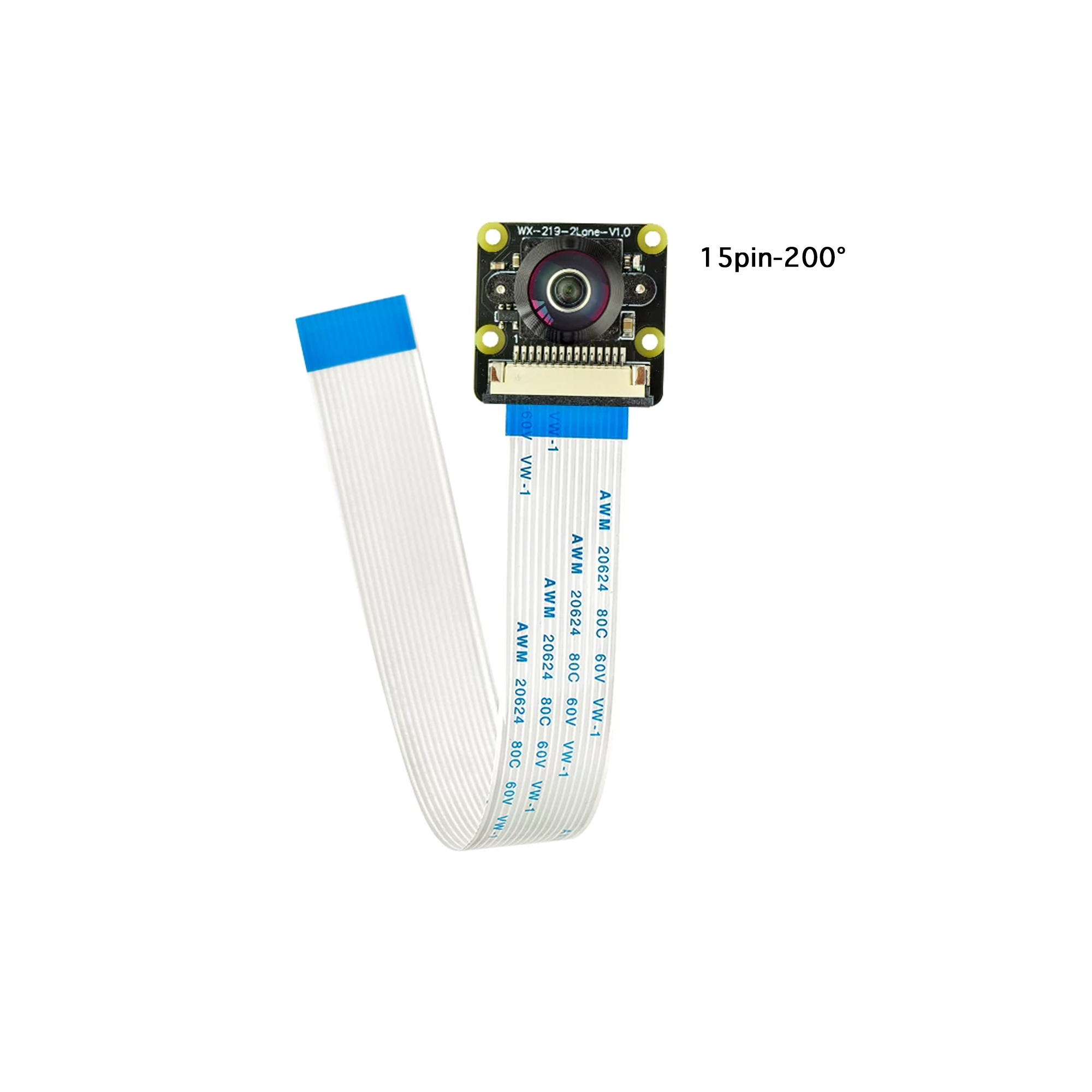 8MP Sony IMX219 Camera Module | 79°-200° FOV Options | Raspberry Pi & Jetson | MIPI CSI-2