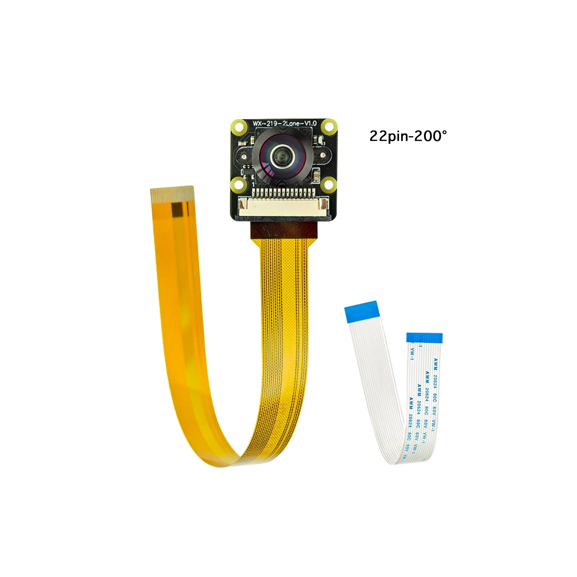 8MP Sony IMX219 Camera Module | 79°-200° FOV Options | Raspberry Pi & Jetson | MIPI CSI-2