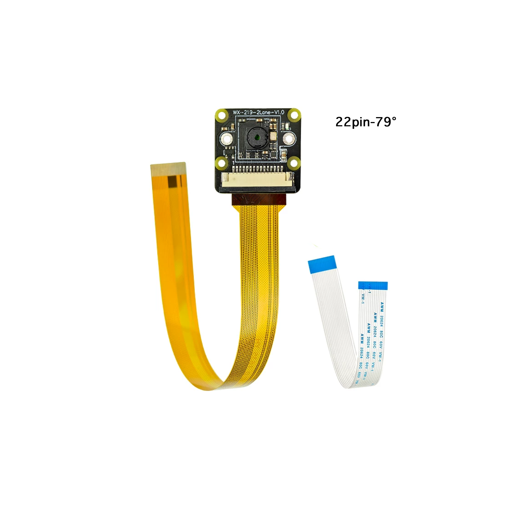8MP Sony IMX219 Camera Module | 79°-200° FOV Options | Raspberry Pi & Jetson | MIPI CSI-2
