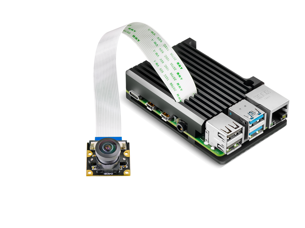 1MP OV9281 Global Shutter Camera | 79°/160° FOV | Zero Motion Blur | Raspberry Pi | SLAM & AR/VR