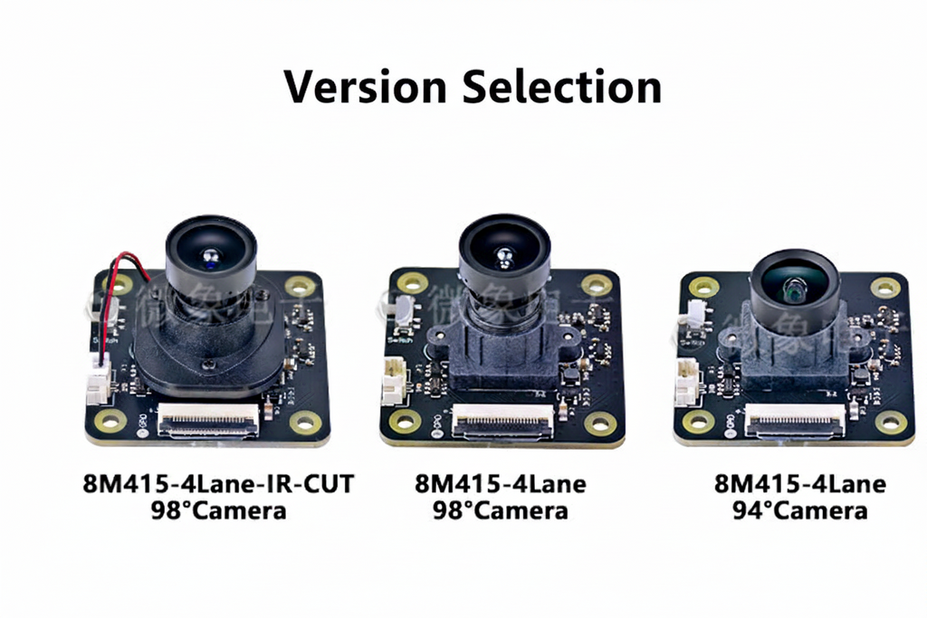 8MP Sony IMX415 Camera Module | Wide Angle 98° | Raspberry Pi & Jetson | 4K Video | IR-CUT